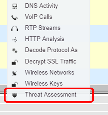 selecting threat assessment