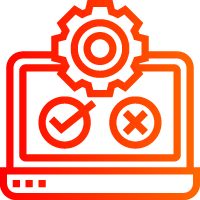 PASS/FAIL Results for all test cases