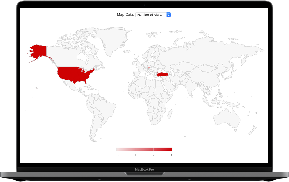 GeoIP mapping